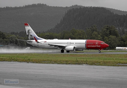 LN-NOT B737-8JP Norwegian TRD