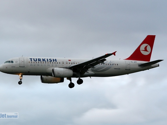 TC-JPP, Airbus A320 Turkish Airlines