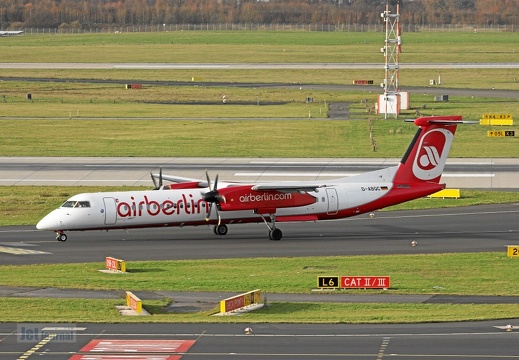 D-ABQC DHC-8 402 LGW Air Berlin DUS