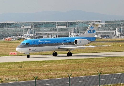 PH-JCH Fokker 70 KLM cityhopper WA KLC