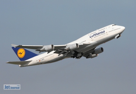 D-ABTD B747-430M Lufthansa Frankfurt FRA EDDF