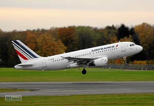 F-GRHB, Airbus A319-111, Air France