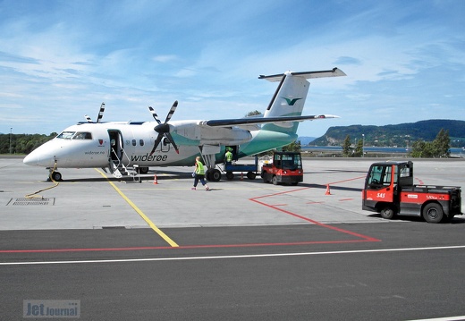 LN-WII DHC-8 103 Widerøe Trondheim