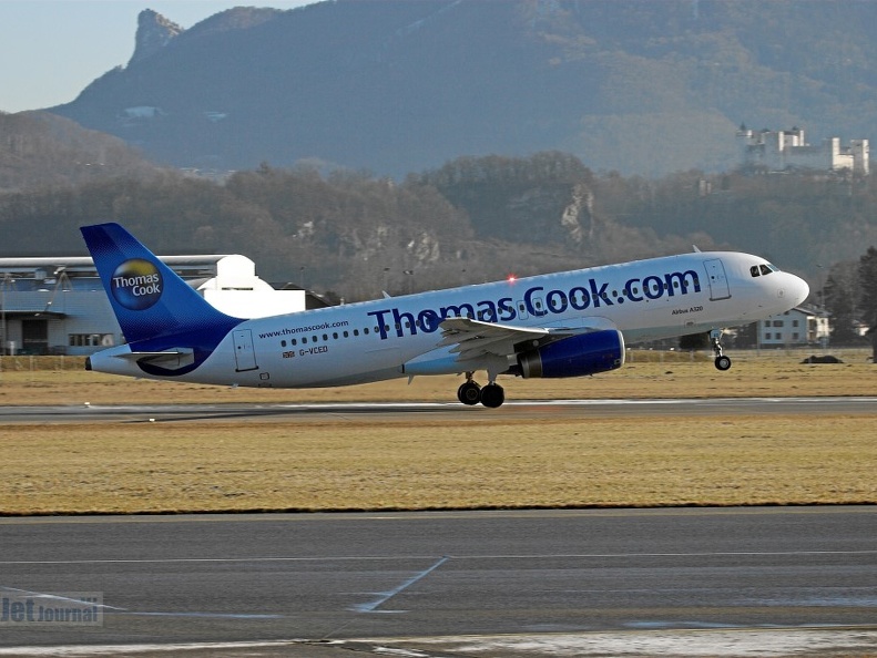 G-VCED A320-231 Thomas Cook Salzburg SZG