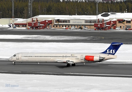 LN-ROT MD-82 SAS Luleå