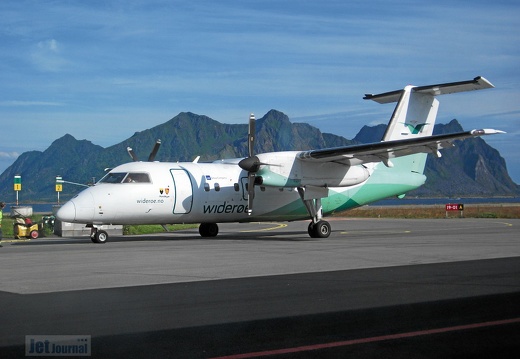 LN-WIR DHC-8 103 Widerøe Svolvær