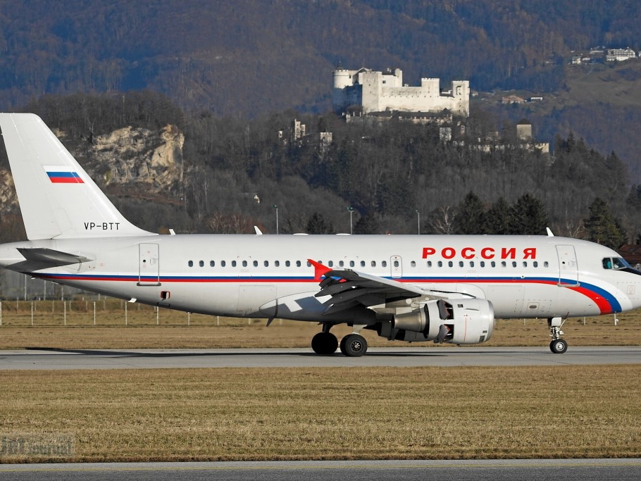 VP-BTT A319-114 Rossiya Salzburg SZG (1881 visingar) VP-BTT A319-114 Rossiya Salzburg SZG