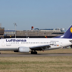 D-ABIN, Boeing 737-500, Lufthansa