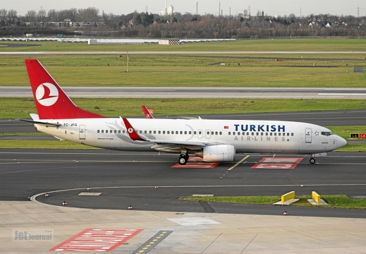 TC-JFG B737-8F2 Turkish Airlines DUS