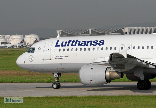 D-AIPB A320-211 Lufthansa Frankfurt FRA EDDF