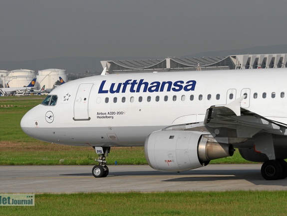 D-AIPB A320-211 Lufthansa Frankfurt FRA EDDF
