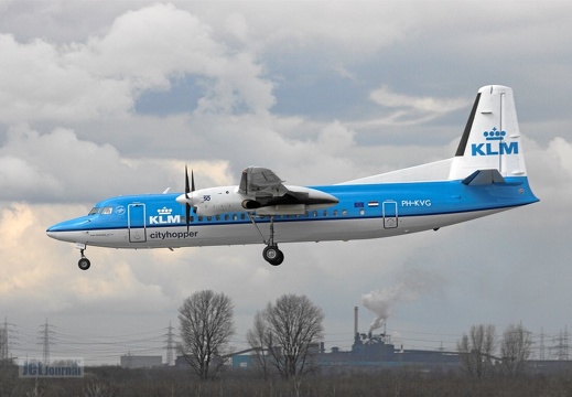 PH-KVG Fokker 50 KLM Cityhopper