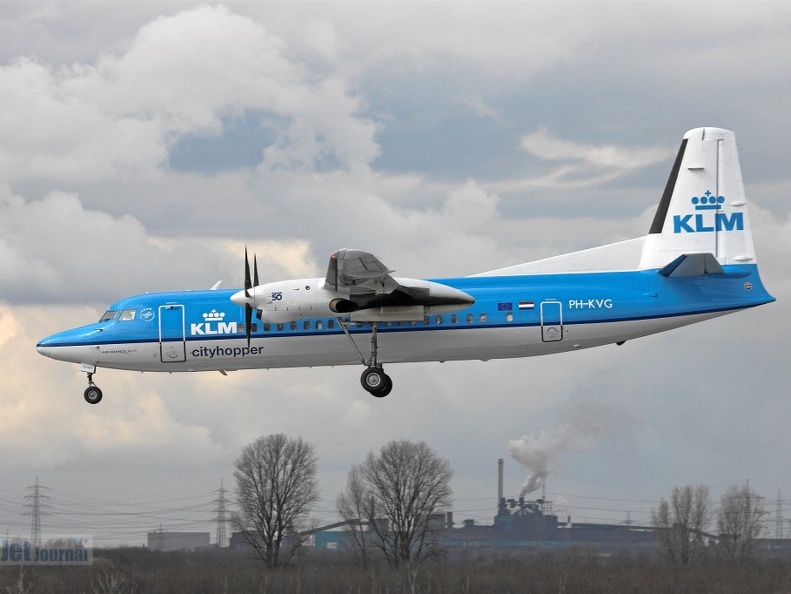 PH-KVG Fokker 50 KLM Cityhopper
