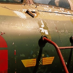 560 rot, MiG-21M, LSK der NVA, Cockpitbereich