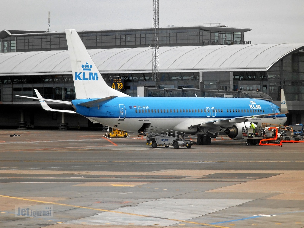 PH-BGA B737-8K2 KLM CPH