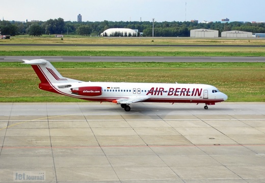 D-AGPE Fokker 100 Air Berlin