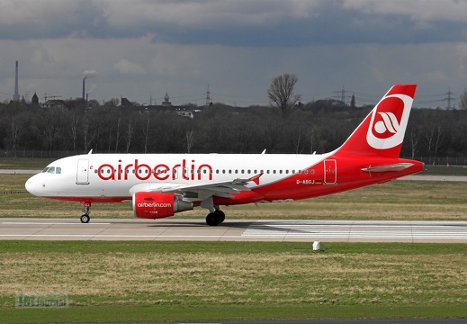 D-ABGJ A319-112 Air Berlin