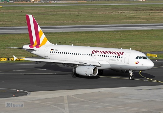 D-AGWF A319-132 Germanwings DUS