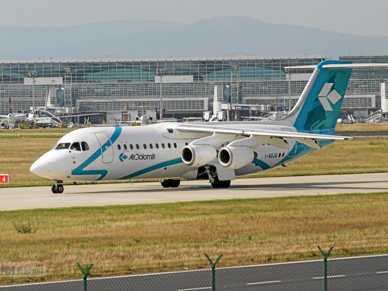 I-ADJG BAe 146-300 Air Dolomiti EN DLA