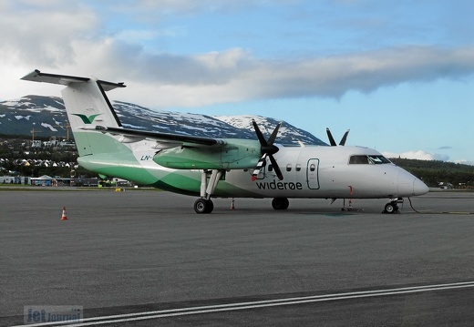 LN-WIU DHC-8-102A Widerøe Tromsø