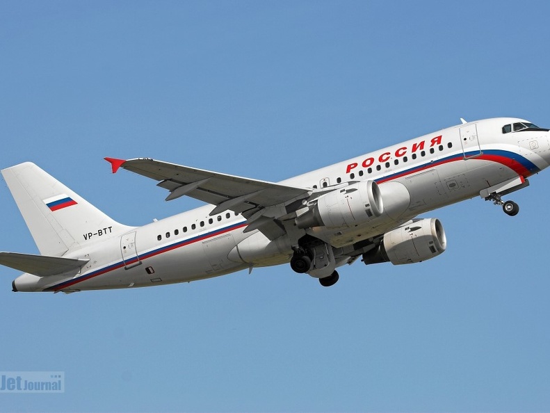 VP-BTT A319-114 Rossiya SXF