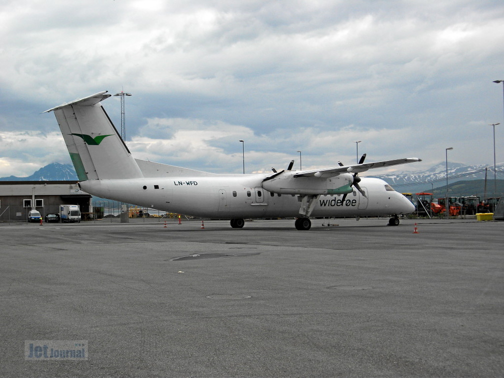 LN-WFD DHC-8 311B Widerøe Tromsø (2564 Besuche) LN-WFD DHC-8 311B Widerøe Tromsø