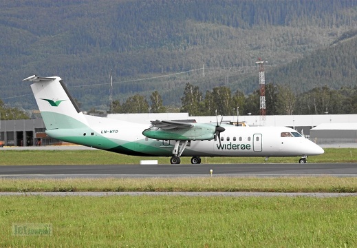 LN-WFD DHC-8 311B Widerøe TRD