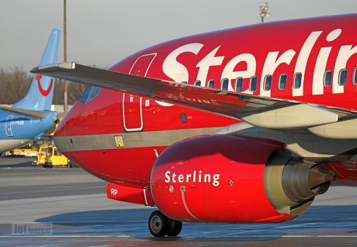 OY-MRP B737-7K9 Sterlin Airlines Salzburg SZG