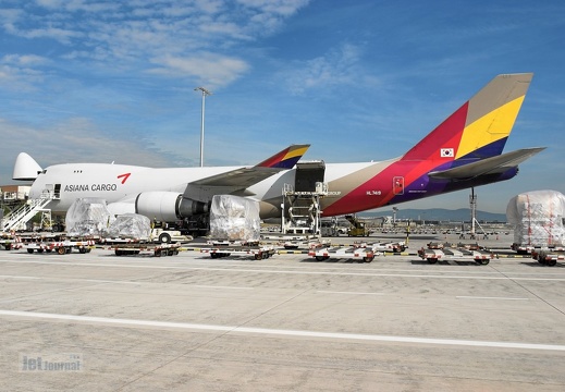 HL7419 B747-48EFSCD Asiana Airlines