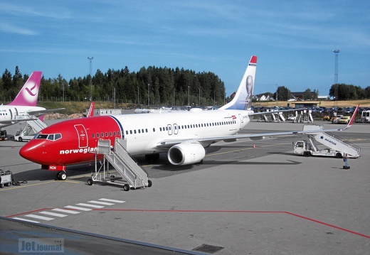 LN-NON B737-86N Norwegian TRF