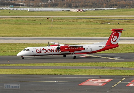 D-ABQF DHC-8 400 LGW Air Berlin DUS