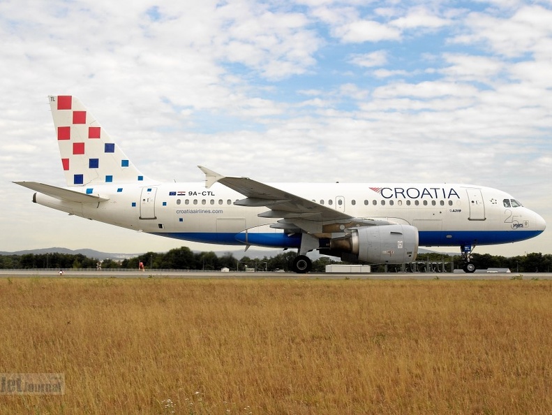 9A-CTL A319-112 Croatia Airlines