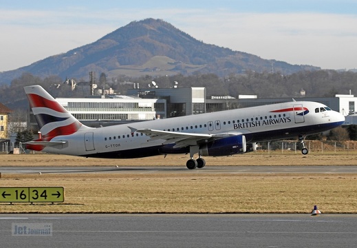 G-TTOH A320-232 British Airways Salzburg SZG
