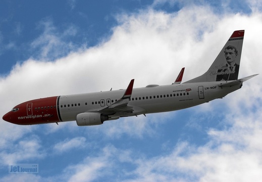 LN-NOF B737-86N Norwegian Trondheim