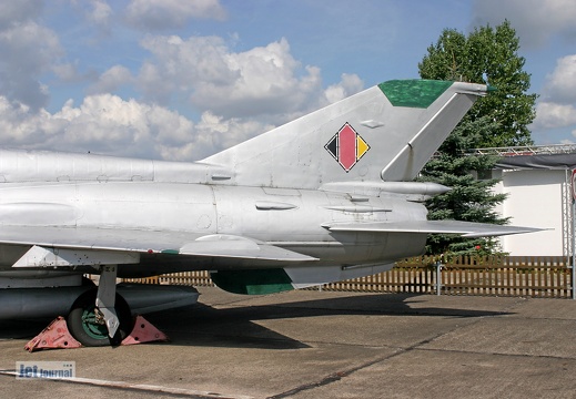 MiG-21US, ex. 246 NVA, Stendal/Borstel 