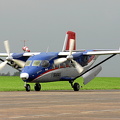 An-28, RA-2092K (1693 visingar) Flugplatzfest 2010 Stendal/Borstel, Aufnahme beim Rollen zum Tanken mit geöffneter Heckklappe An-28, RA-2092K
