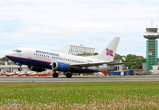 LN-BUD B737-505 SAS Braathens