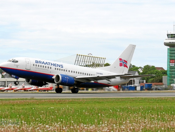 LN-BUD B737-505 SAS Braathens