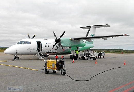 LN-WIU DHC-8 102A Widerøe VDS