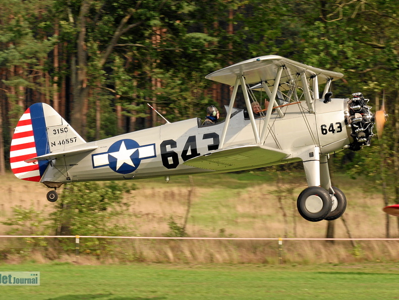 N46557 (643) A75/ PT-17 Stearmen (1540 Besuche) Flugtag Weser/Wuemme 2010 N46557 (643) A75/ PT-17 Stearmen