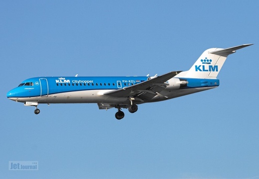 PH-KZL Fokker 70