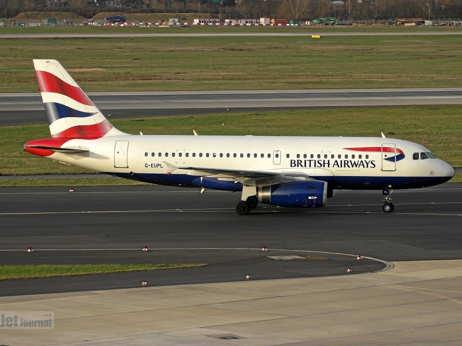 G-EUPL A319-131 British Airways DUS
