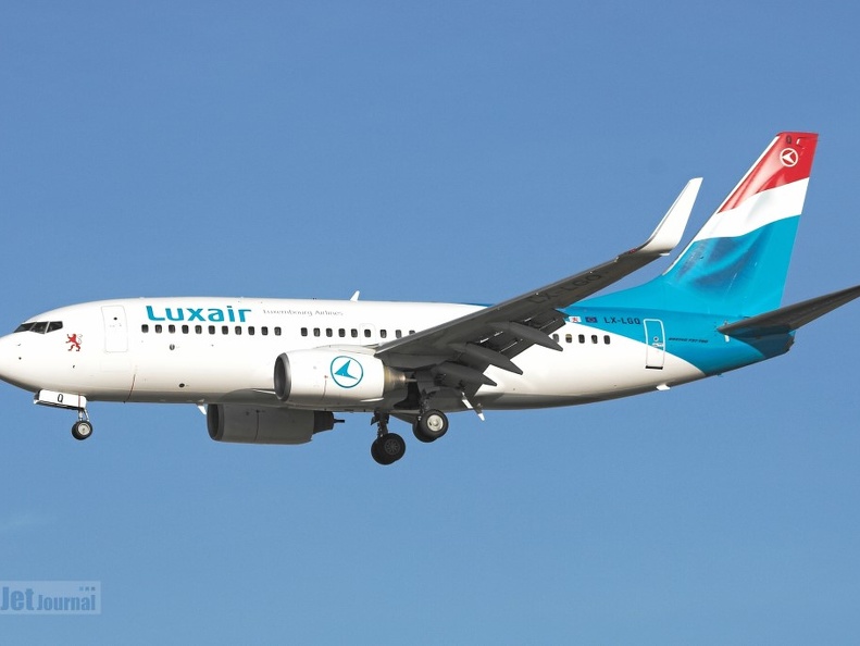 LX-LGQ B737-7C9 Luxair