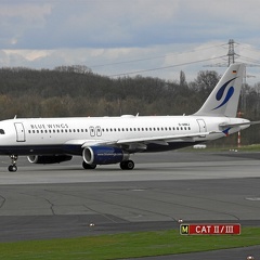 D-ANNJ A320-232 Blue Wings