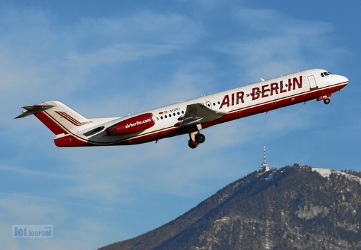 D-AGPD F28-0100 Air Berlin Salzburg SZG