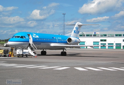 PH-KZF F-28 KLM Cityhopper TRF