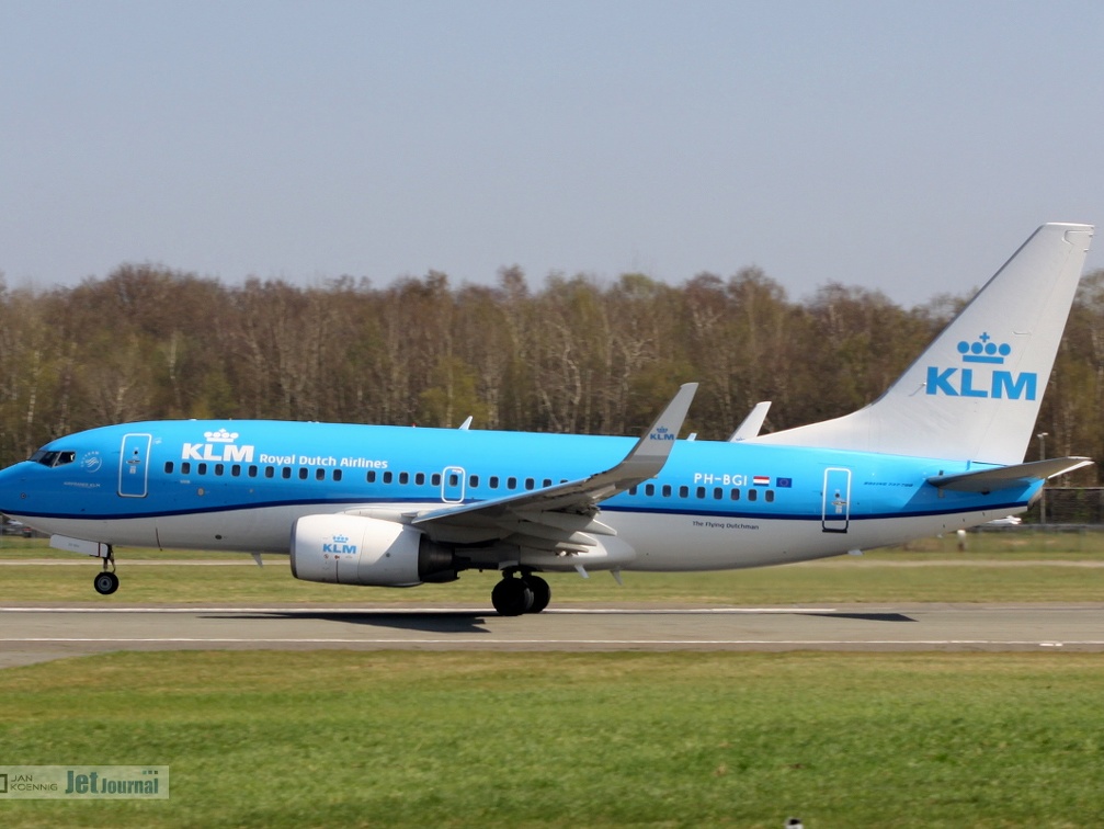 PH-BGI, Boeing 737-7K2, KLM
