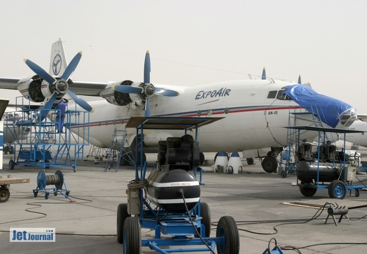 4R-EXC AN-12BP British Gulf International Airlines