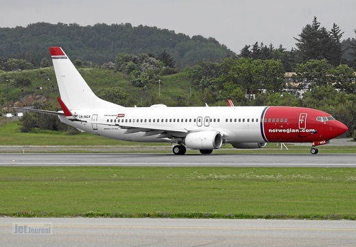 LN-NGX B737-8JP Norwegian Air Shuttle