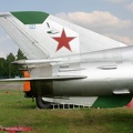MiG-21SMT, Heckansicht